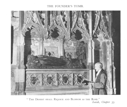 Founders' tomb photograph